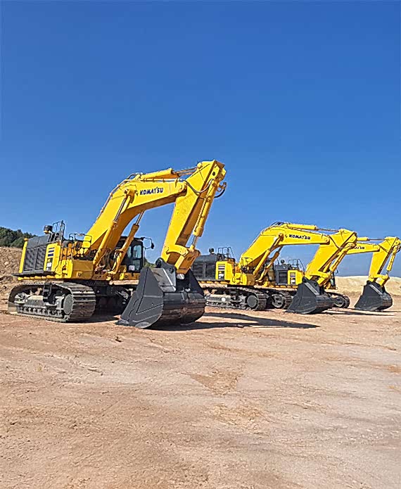 3 Adet Komatsu PC950LC-11E0 ile SSS Yıldızlar Holding Daha da Güçlendi!