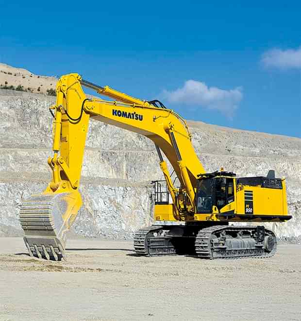 Komatsu PC950LC-11E0,  En Zorlu Sahaların Güçlü Ekskavatörü!
